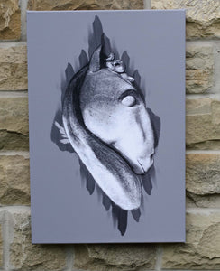 Steed Canvas Print by Andrew Vickers - Stoneface Creative 