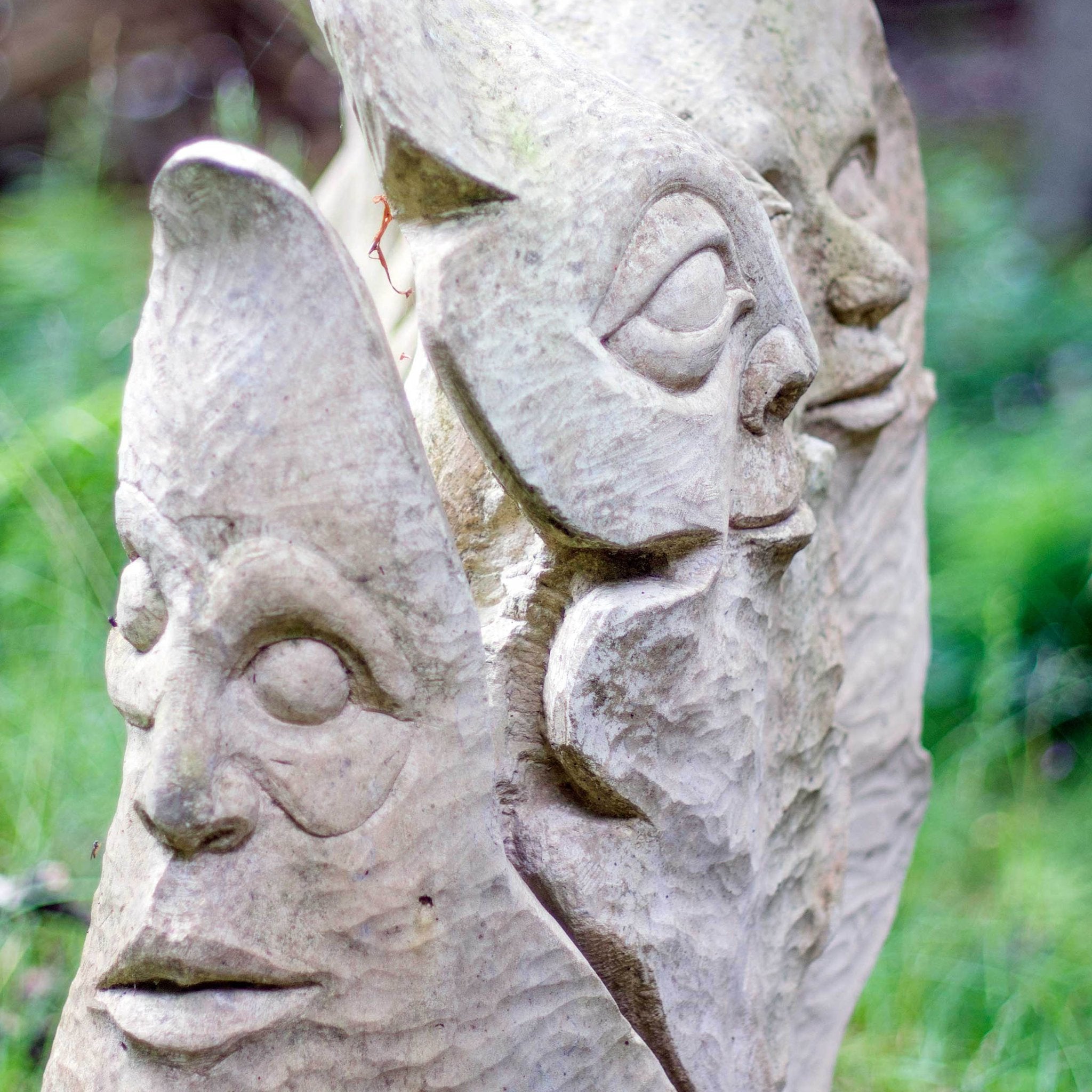 Saplings Original sandstone piece by Andrew Vickers - Stoneface Creative 
