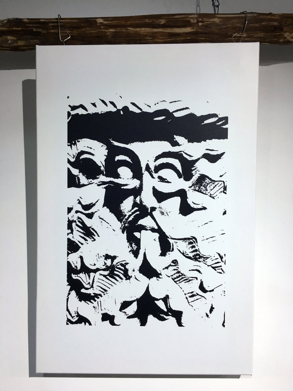 The Green Man Canvas Print by Andrew Vickers - Stoneface Creative 