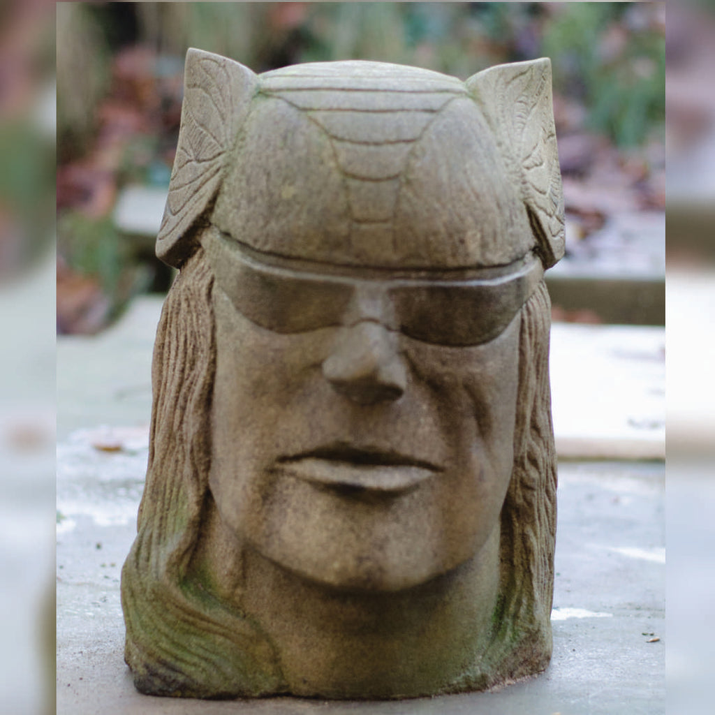 Thor Original sandstone piece by Andrew Vickers - Stoneface Creative 